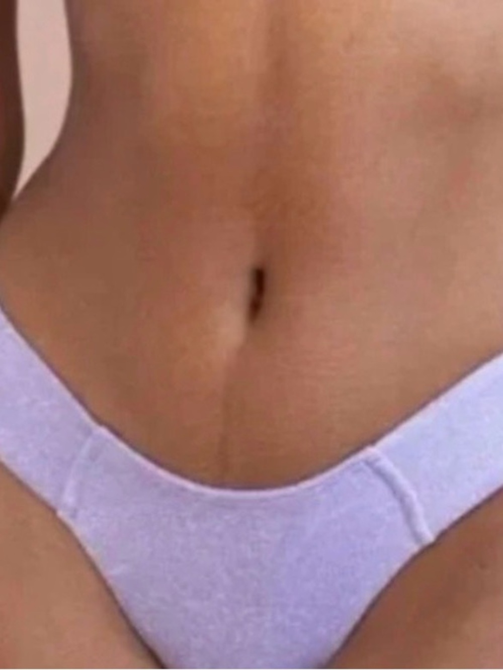 Montce Uno (added coverage) Bikini Bottom in Lilac Sparkle